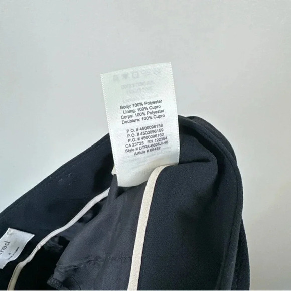 Aritzia Wilfred Womens Size 4 Jallade Cropped High Waisted Crepe Pant - Picture 11 of 16